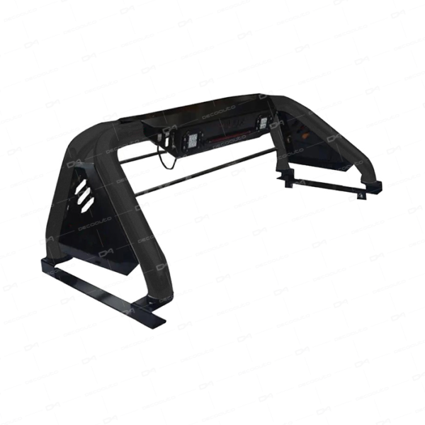 Roll Bar Negro con Neblineras