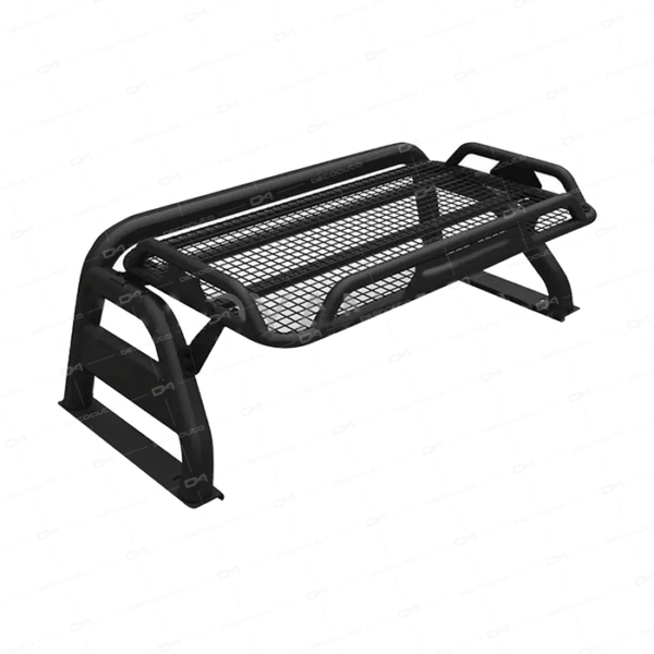 Roll Bar Canasta Negro Texturizado