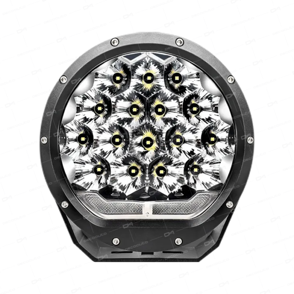 Neblinera 7" 16 LED DRL